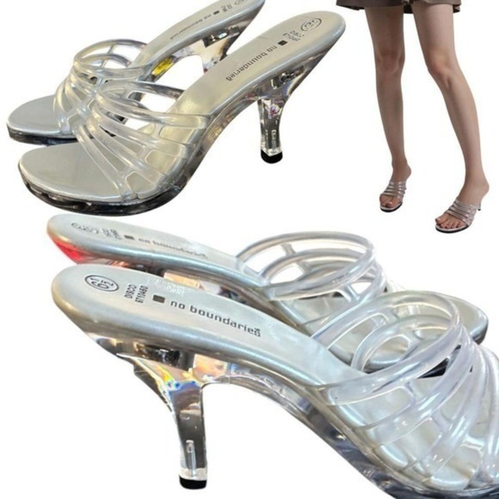 💎 INSANE GRAIL: Working Light-Up Vintage No Boundaries Jelly Heels💎 - Picture 4 of 8